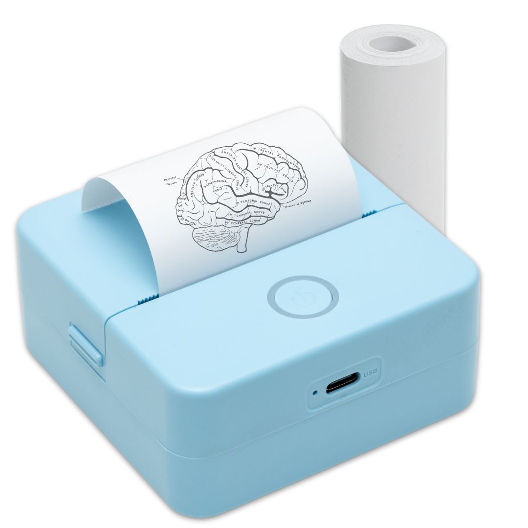 Mini imprimanta portabila MX1, BLUE
