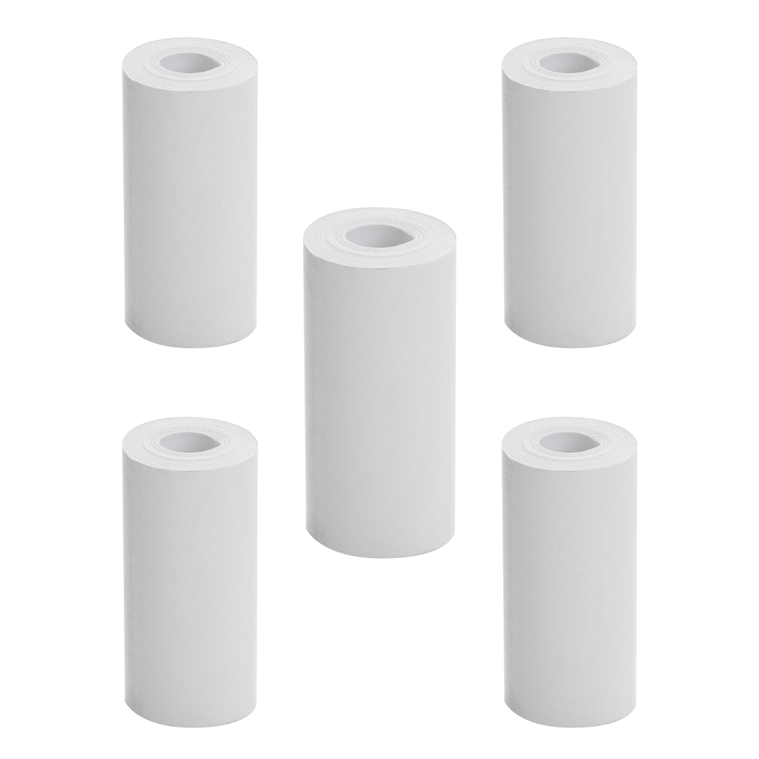 Set 5 role de hartie termica 57 x 26 mm, 6 m lungime - ealmeu.ro
